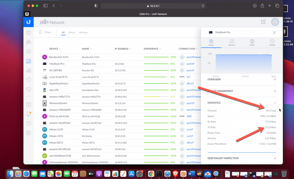 Ubiquiti Wifi 6 Test Speed